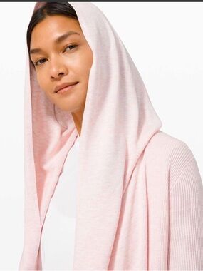 Lululemon 💕 Sundown Sweater in Heathered Ballet Shoe Pink